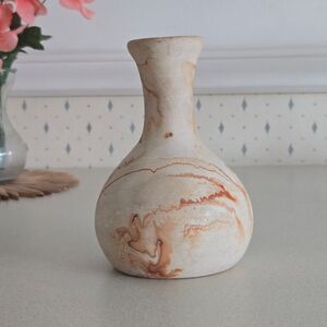 Nemadji Pottery Native American Clay Aztec Vase Made-in-USA